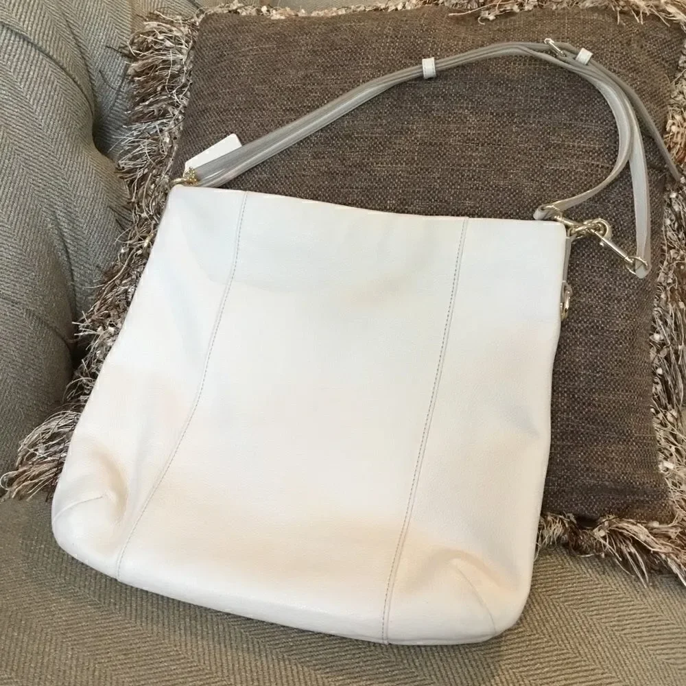 COACH SHOULDER BAG OR CROSSBODY PEBBLE LEATHER - Picture 4 of 10